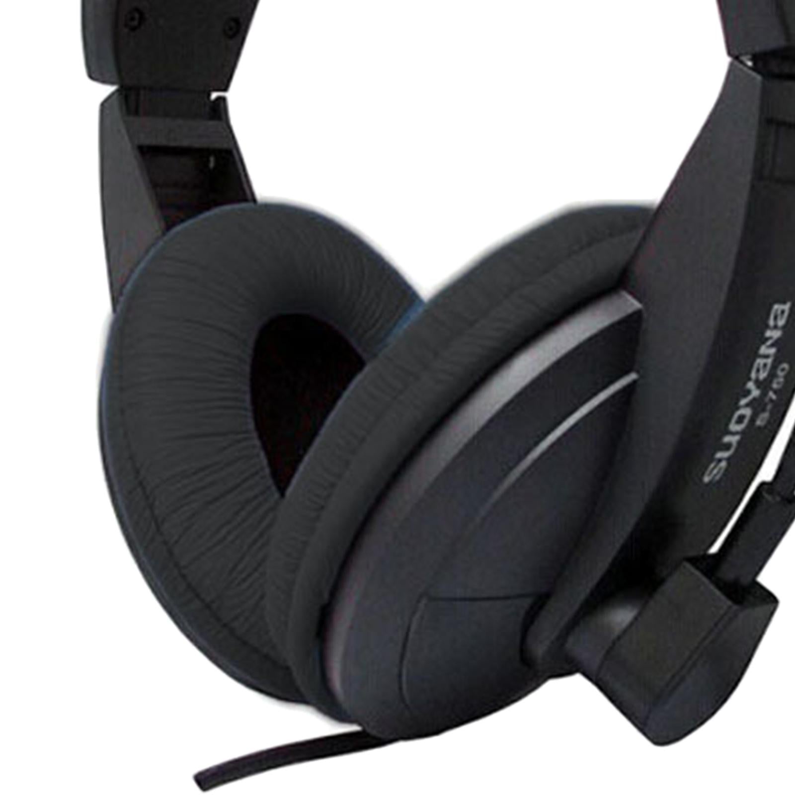 Over-Ear Gaming Headphone with Mic 3.5mm Bass Surround for Laptop  Black