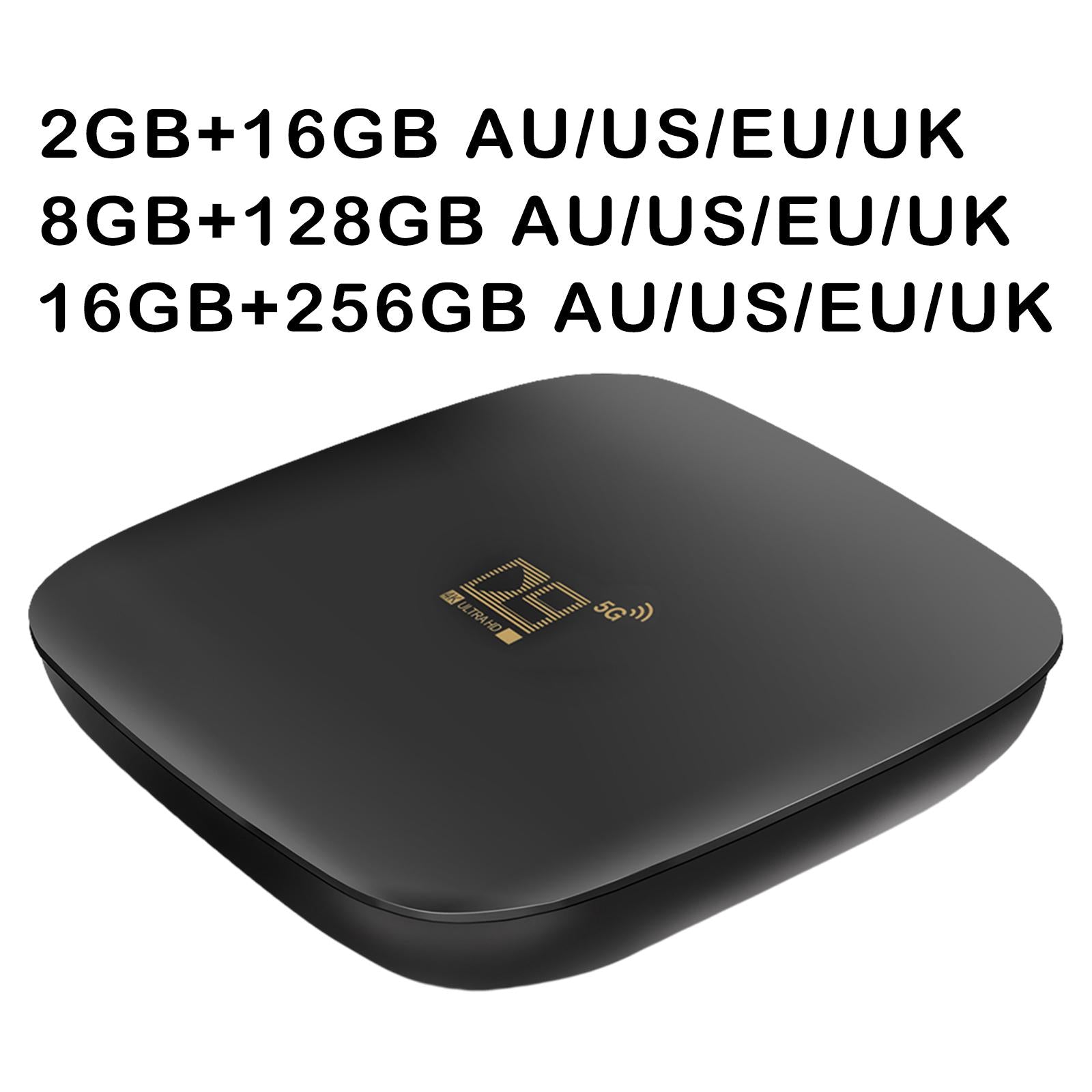Smart D9 TV Media Player 2.4G 5G WIFI 905 Core HD TV receiver  2GB 16GB US