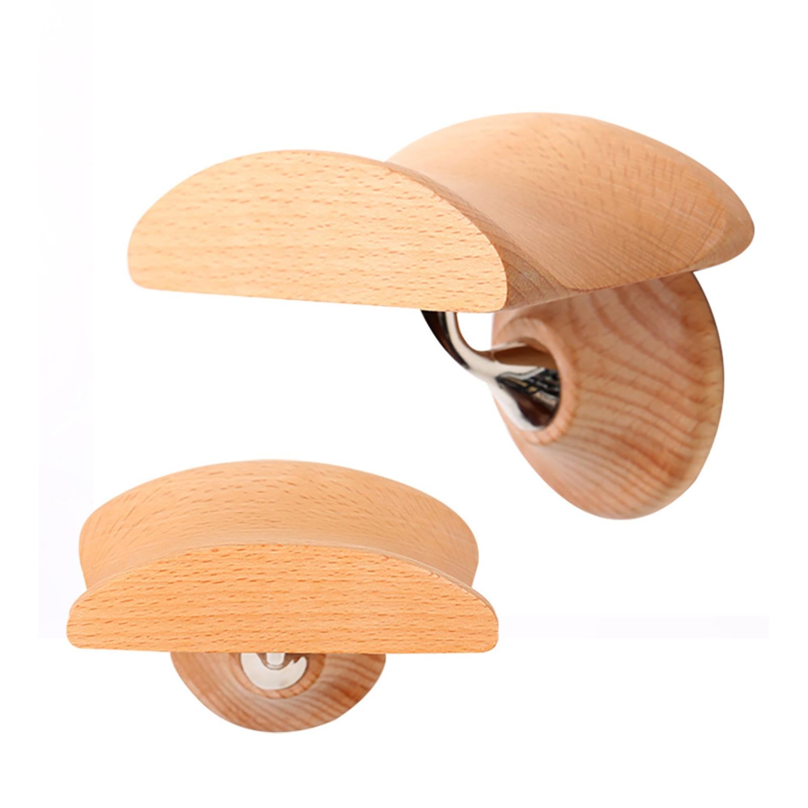 PC Gaming Headset Stand Headphone Holder Hanger Wood for Desktop Organize