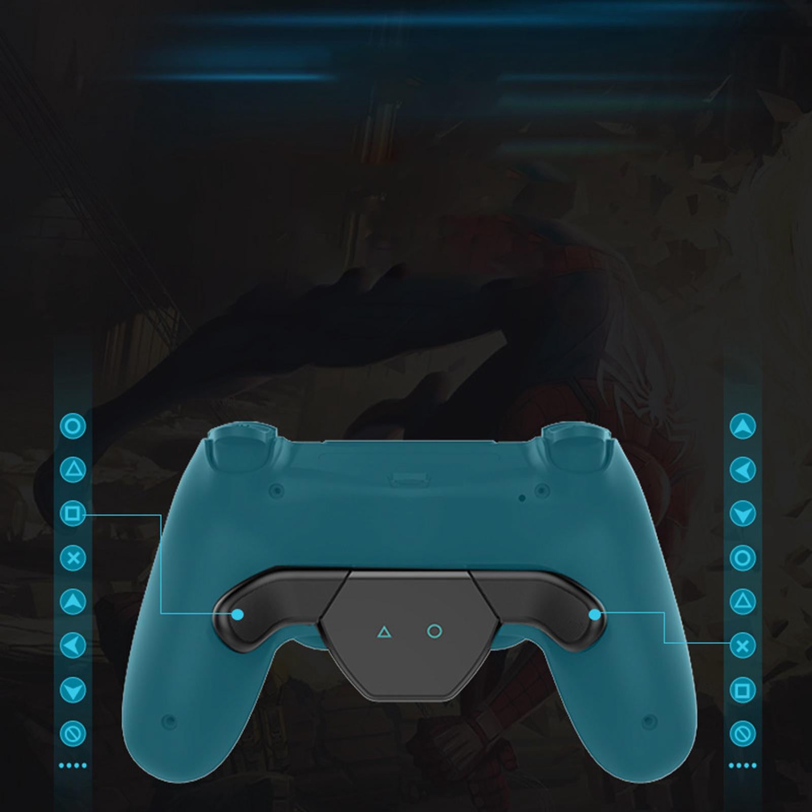 Gamepad Back Button Attachment Dedicated Support Turbo Paddles for PS4