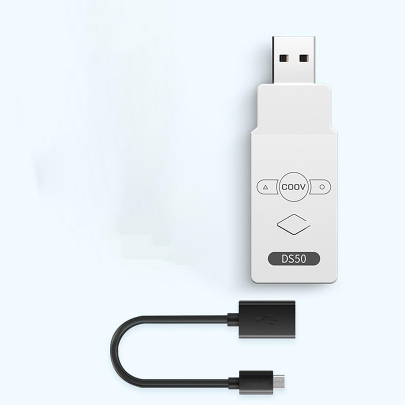 Wireless Bluetooth Controller Adapters Wireless Adapters Converter Portable DS50 White