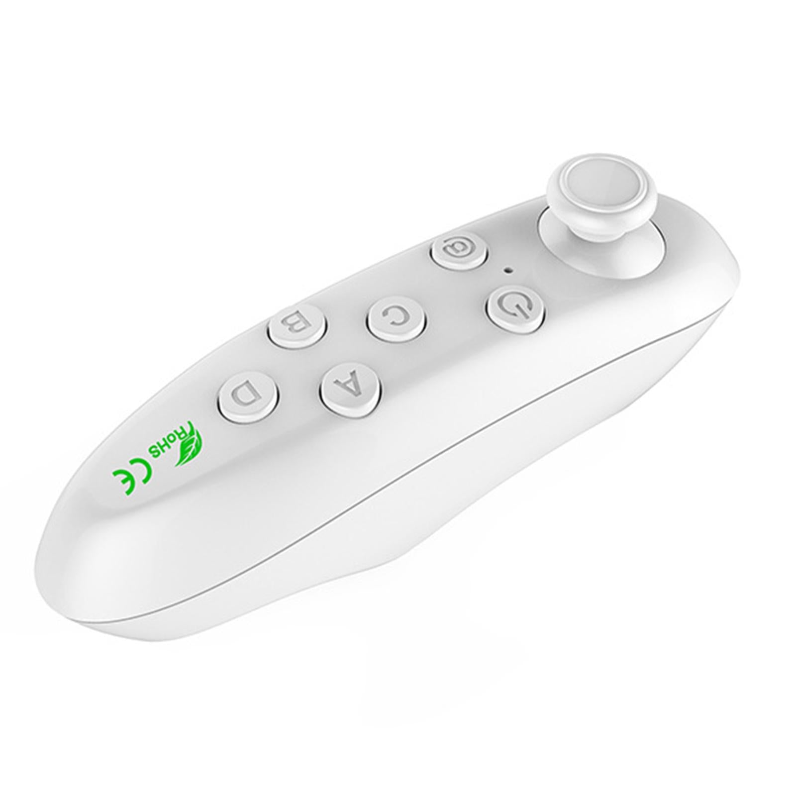 Mini Game Joystick Gamepad Remote For Film Selfie Mouse Tablet Laptop white