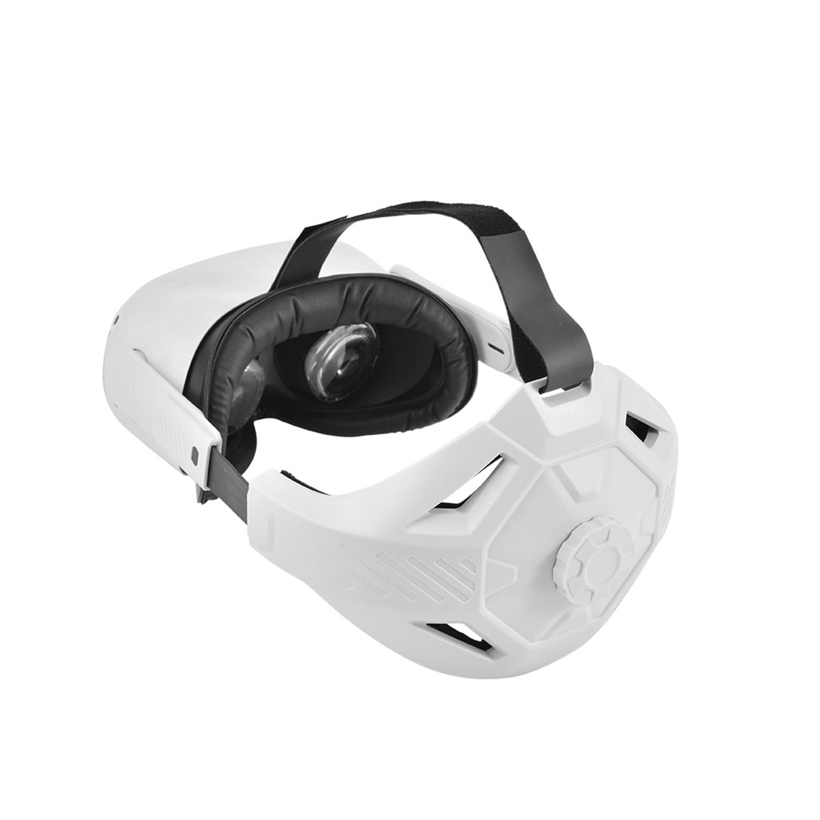 Adjustable Head Strap for Quest 2 Protective Headband VR Accessories White