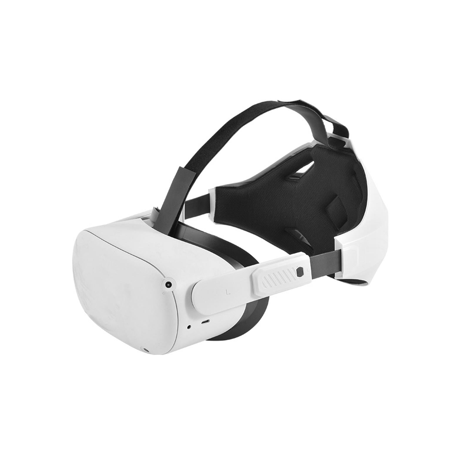 Adjustable Head Strap for Quest 2 Protective Headband VR Accessories White