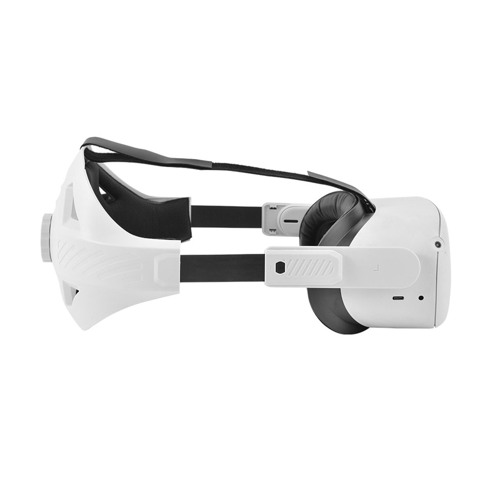 Adjustable Head Strap for Quest 2 Protective Headband VR Accessories White