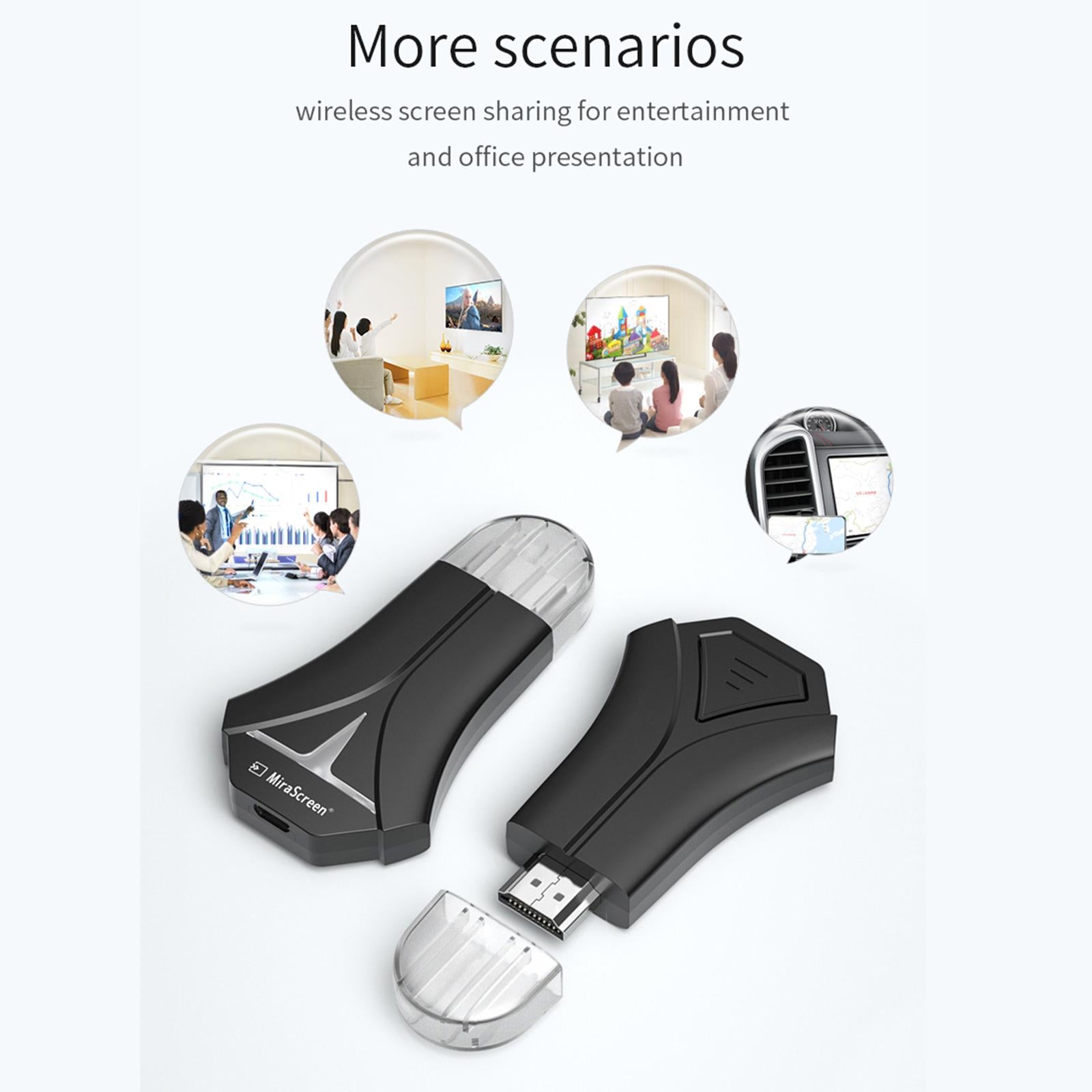 HDMI Wireless Display Adapter Dongle Mirroring Screen Display Receiver