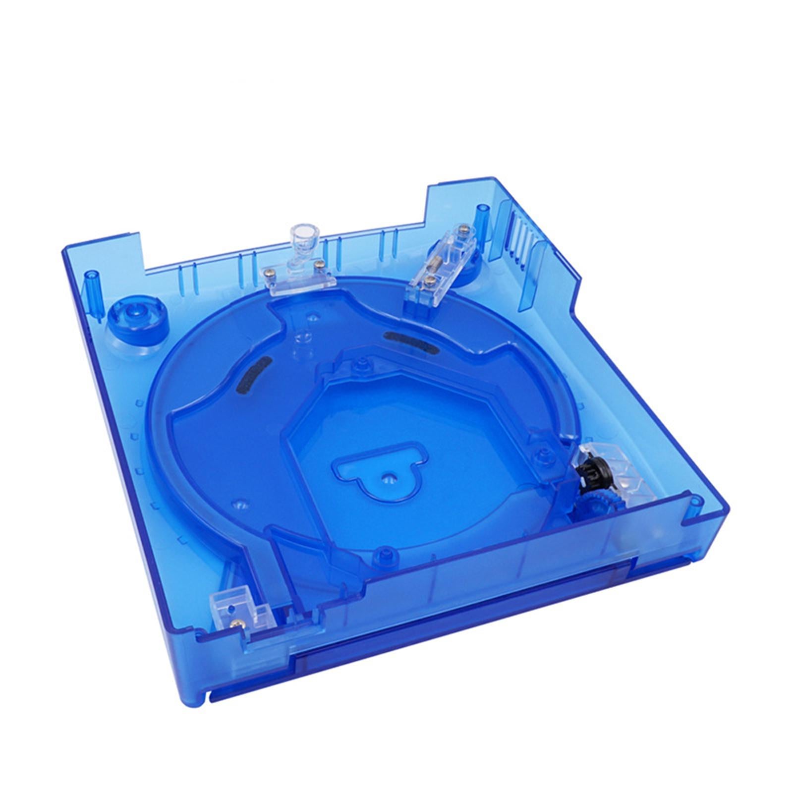 Clear Shell Cover for SEGA Dreamcast DC Easy to Remove Clear Blue