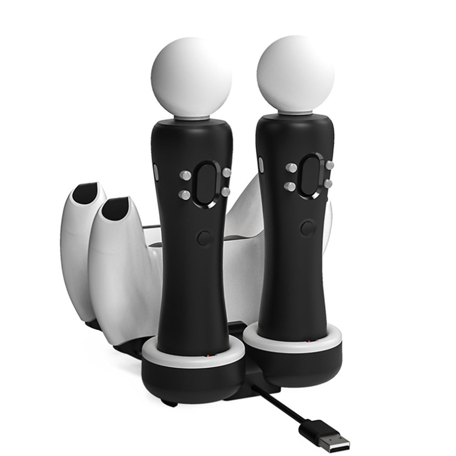 4in1 Charging Dock Charger Stand Station w/ Indicator for PS5/PS Move Motion