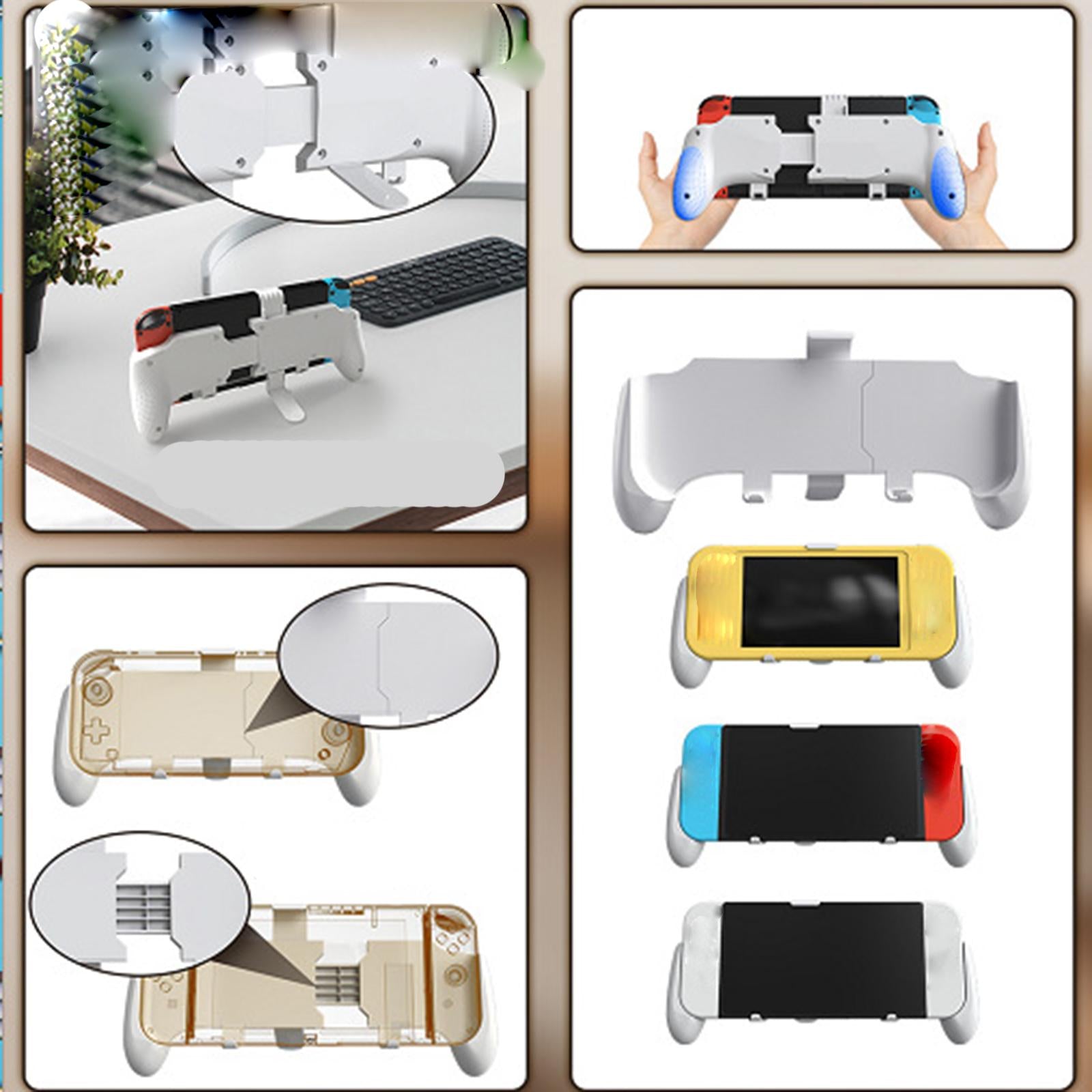 Detachable HandGrip Case Bracket Holders Organizer for Switch Lite/OLED