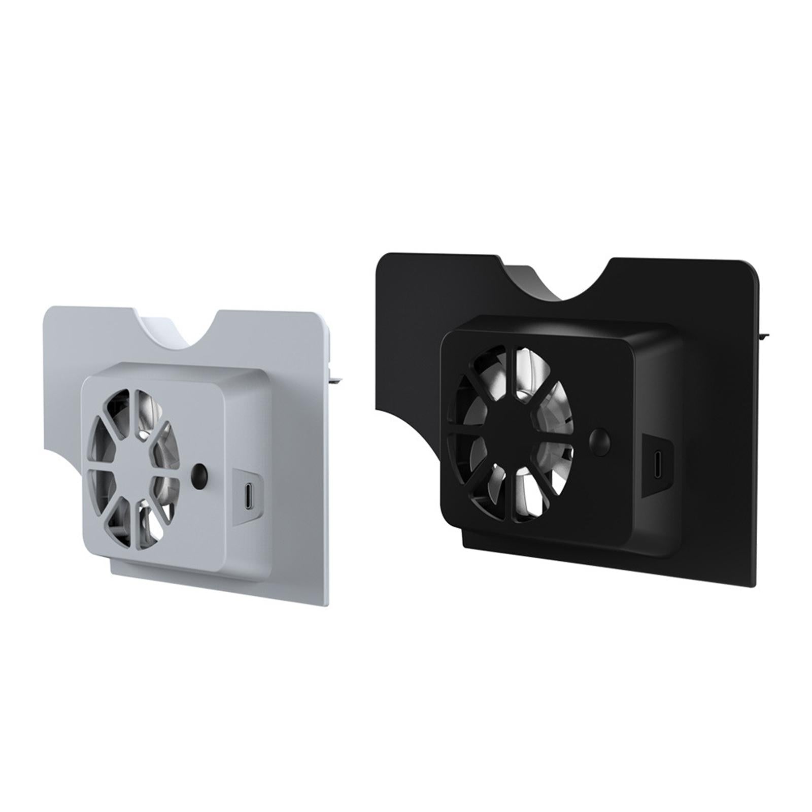 Plastic USB Cooling Fan USB/Type-C Cable Accessories for Switch OLED Black