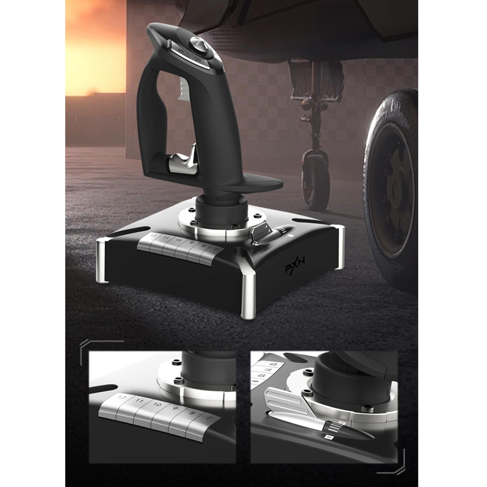 Flying Simulator 8 Way Hat Switch Key Mapping with Vibration for PS4