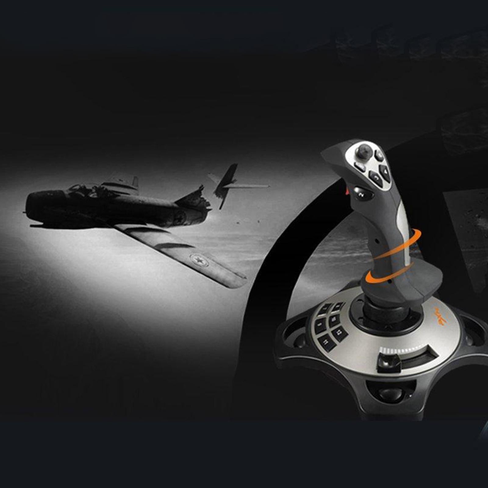 PXN-2113 USB WIred PC Flight Stick Joystick Flight Simulator Game Controller
