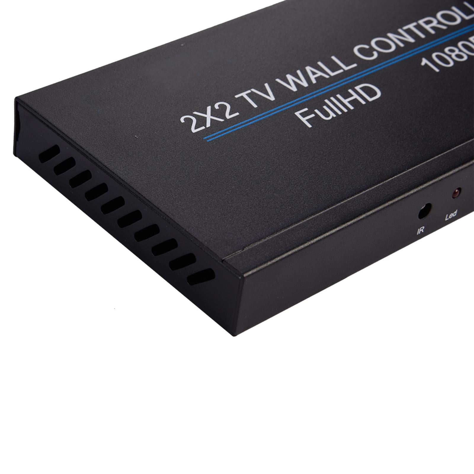 2X2 LED Video Wall Controller 1920 x 1080 HDMI1.3 Input 4 Display Units US