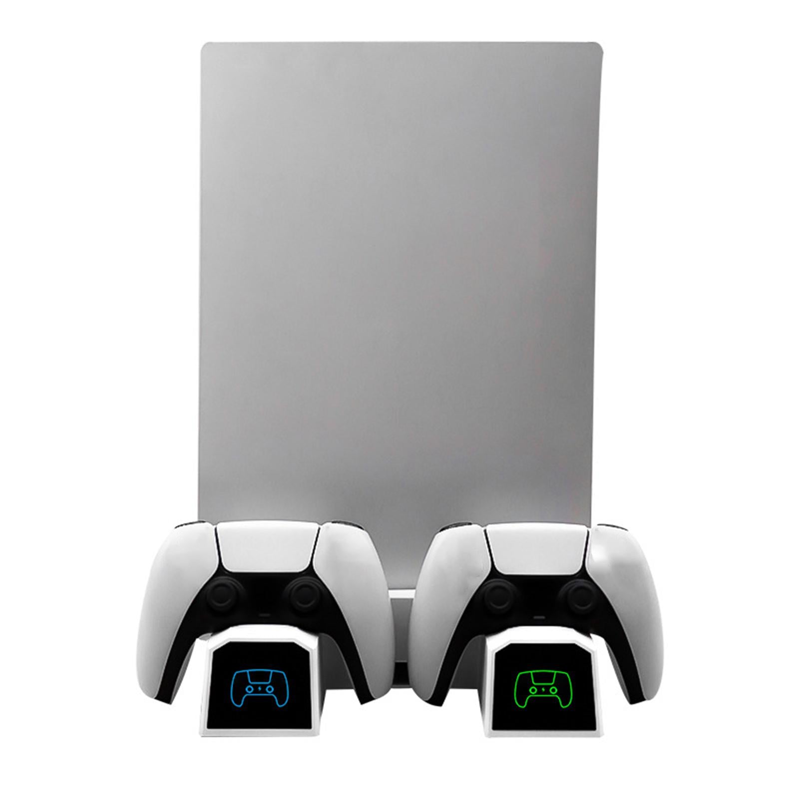 Dual Controller Charging Station with Cooling Fan for PS5 3A Charger