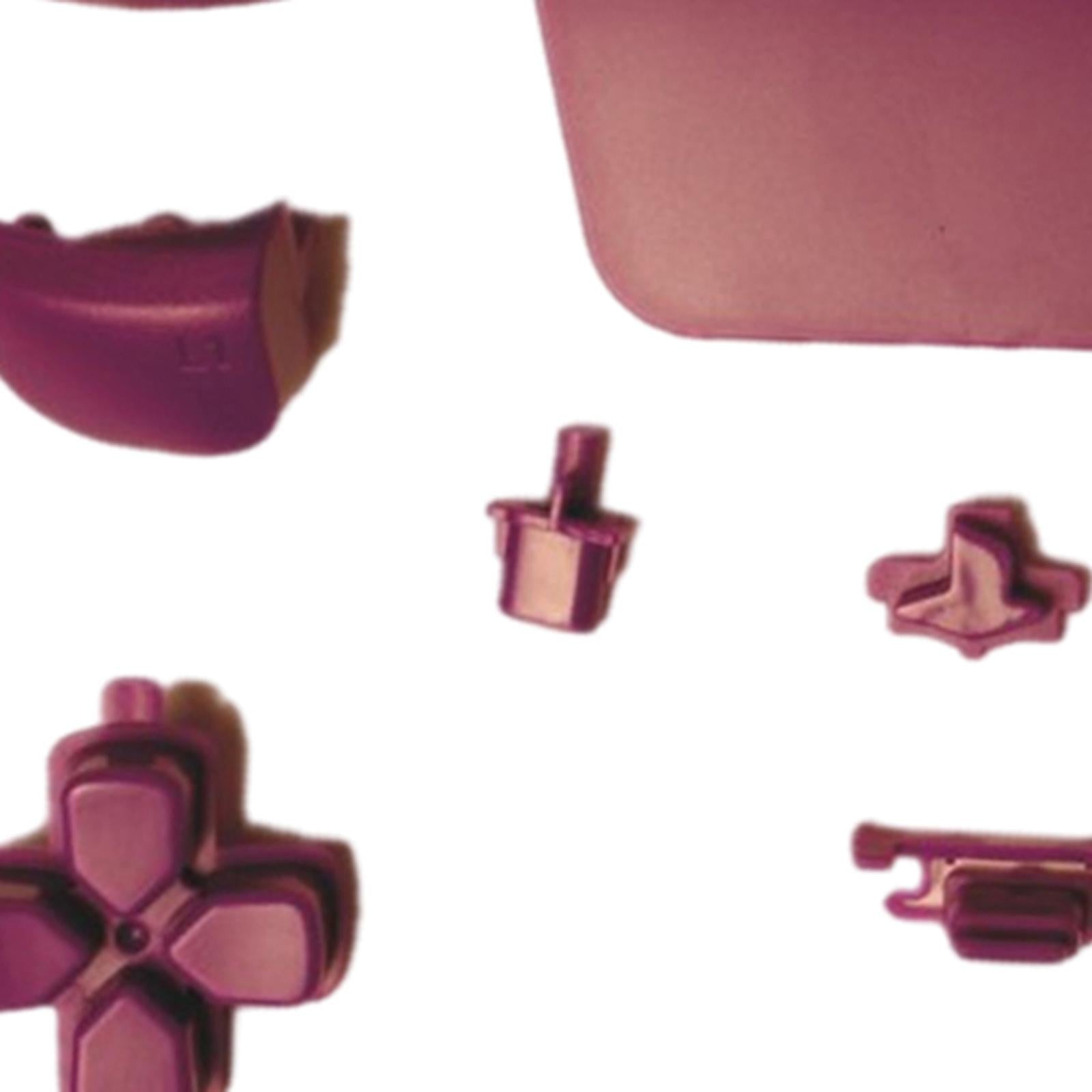 16Pcs Premium Button Kit Anti-Slip Accessories Durable Replacement for PS5 purple