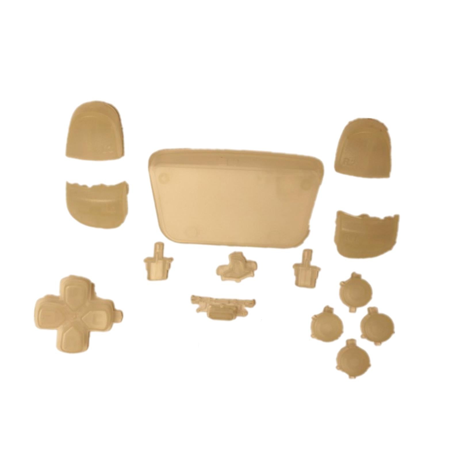 16Pcs Premium Button Kit Anti-Slip Accessories Durable Replacement for PS5 luminous
