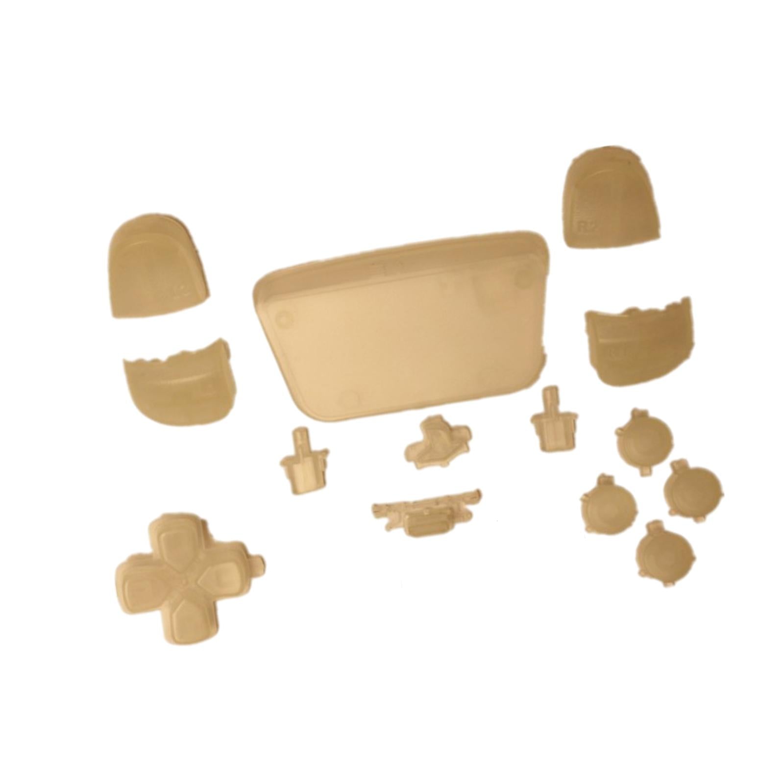 16Pcs Premium Button Kit Anti-Slip Accessories Durable Replacement for PS5 luminous