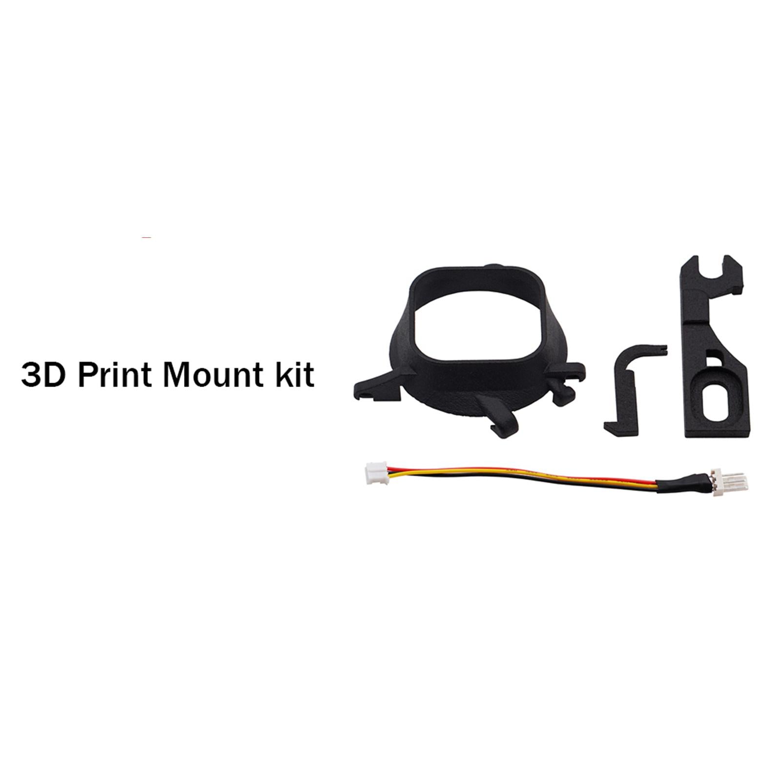 3D Print Mount Kit for Dreamcast Fan Console 18x15.5x3.5cm Silent Fan Kit