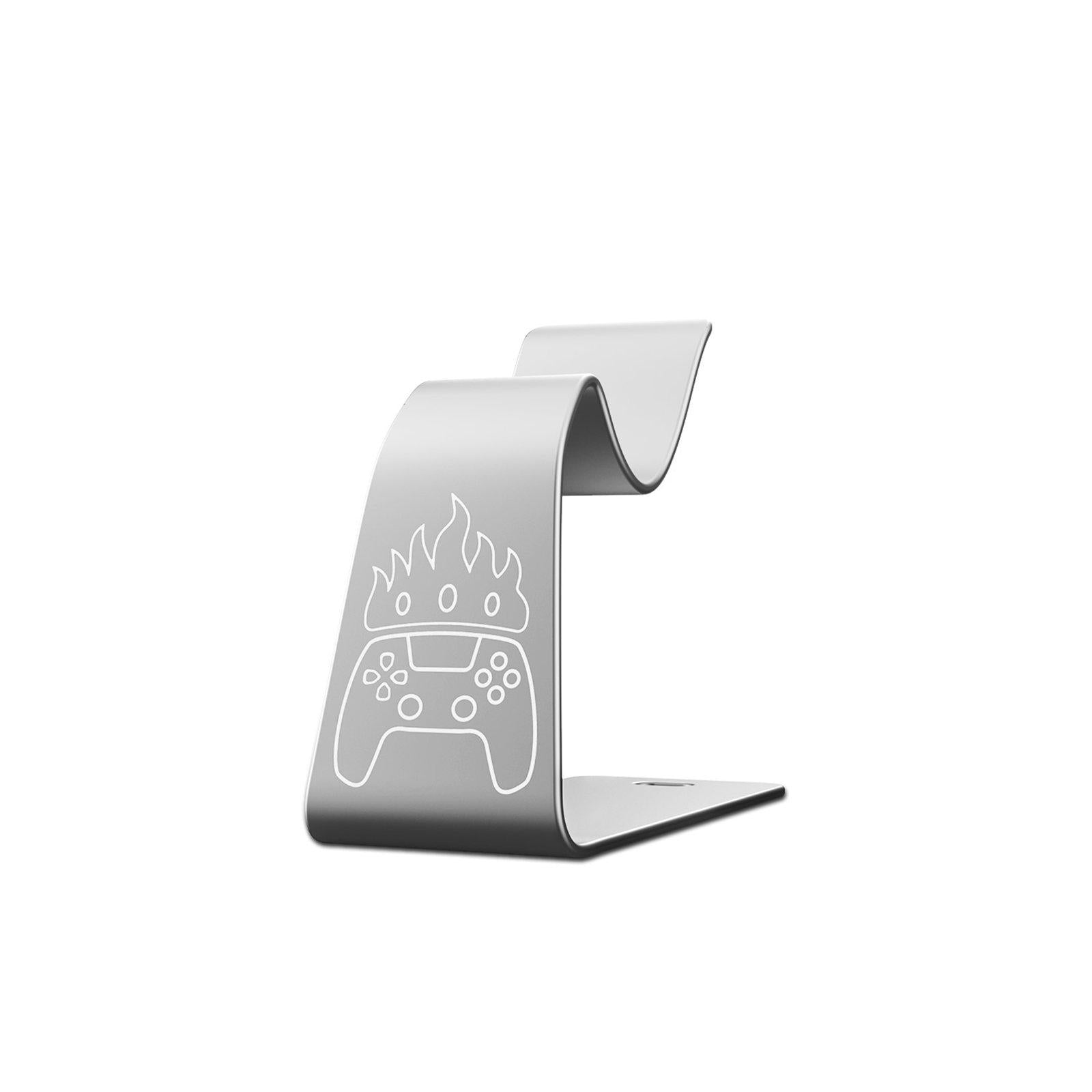 Game Controller Holder Controller Stand Holder for PS5 Controller Silver