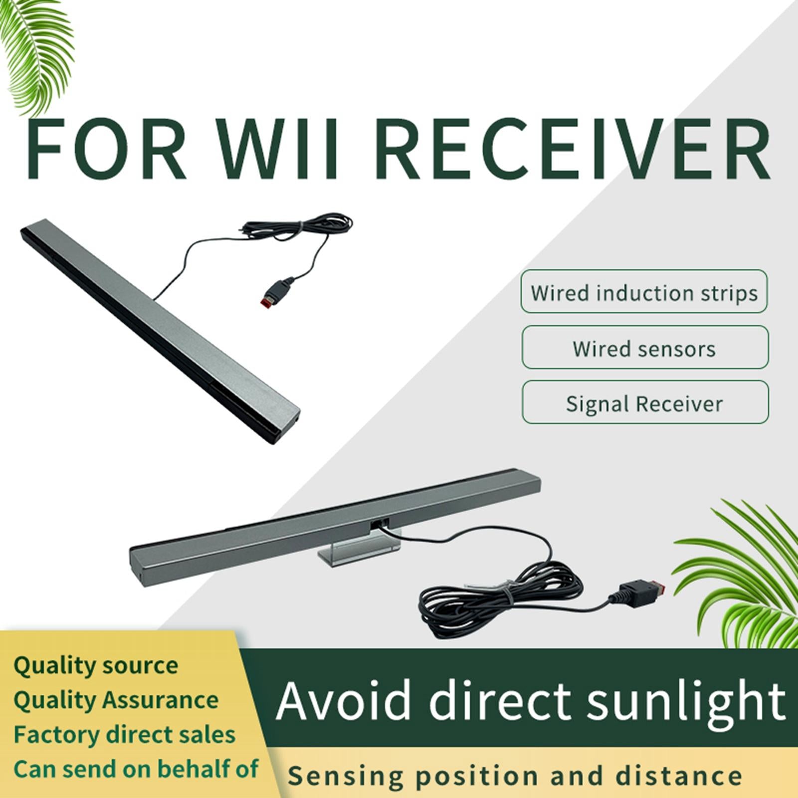Infrared Sensor Bar with Cable for Wii/for Wii U Consoles Remote Controllers