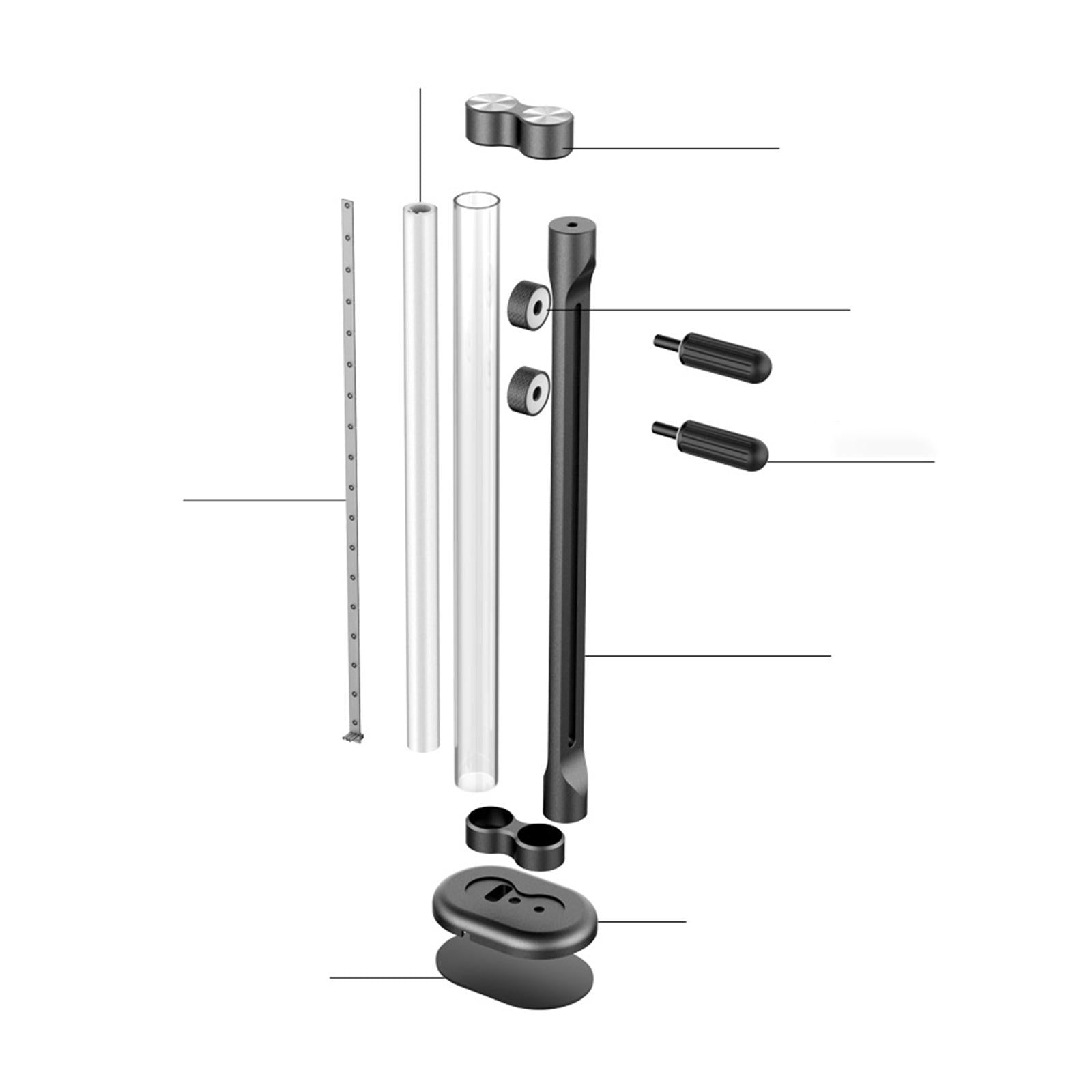 Graphics Card GPU Brace Support Holder with ARGB Strip Lighting Bracket