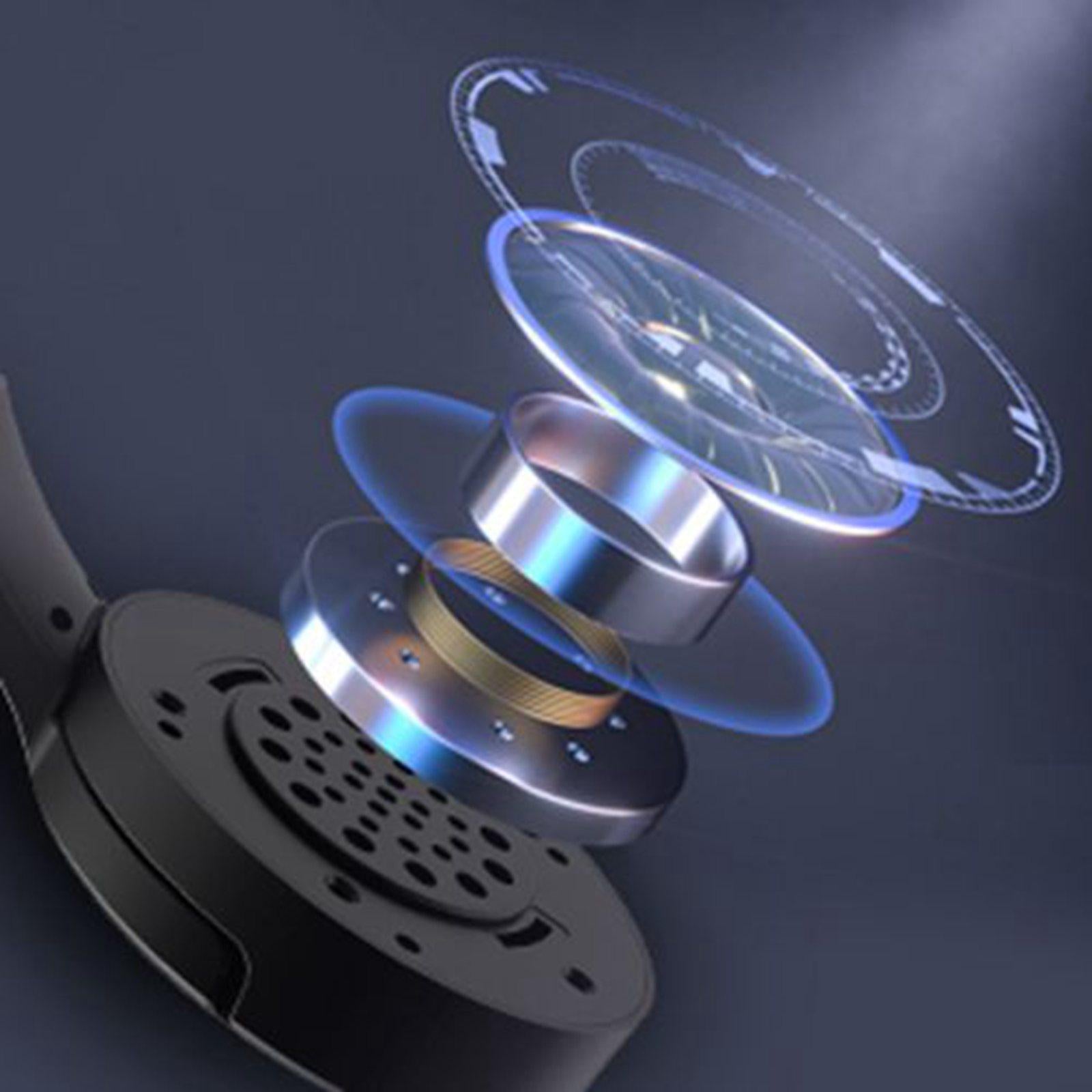 Gaming Headset Noise Cancellation for Travel USB to Type-C Adapter black