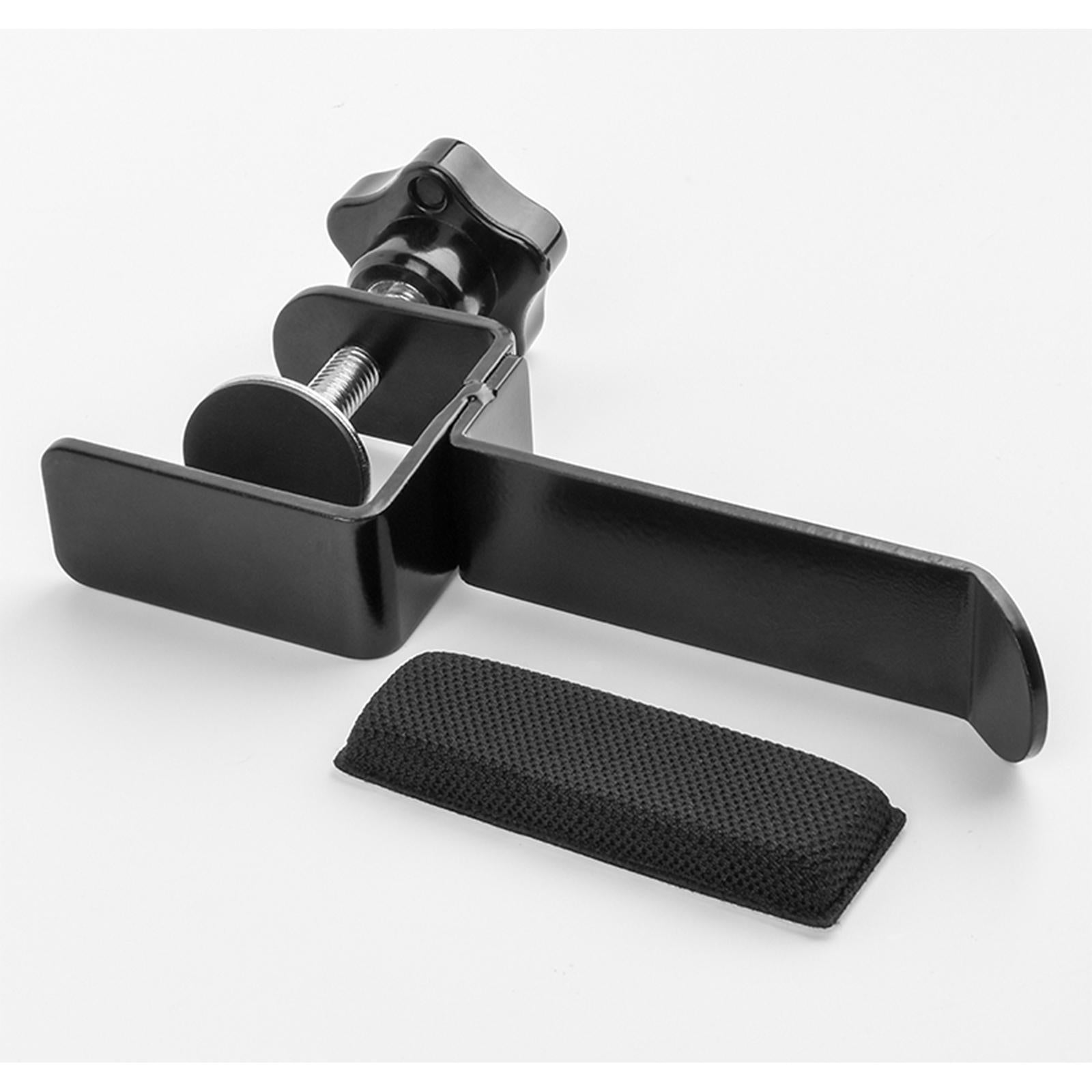 Under Desk Headset Stand with Adjustable Screw Save Space for Office Desktop with Pad