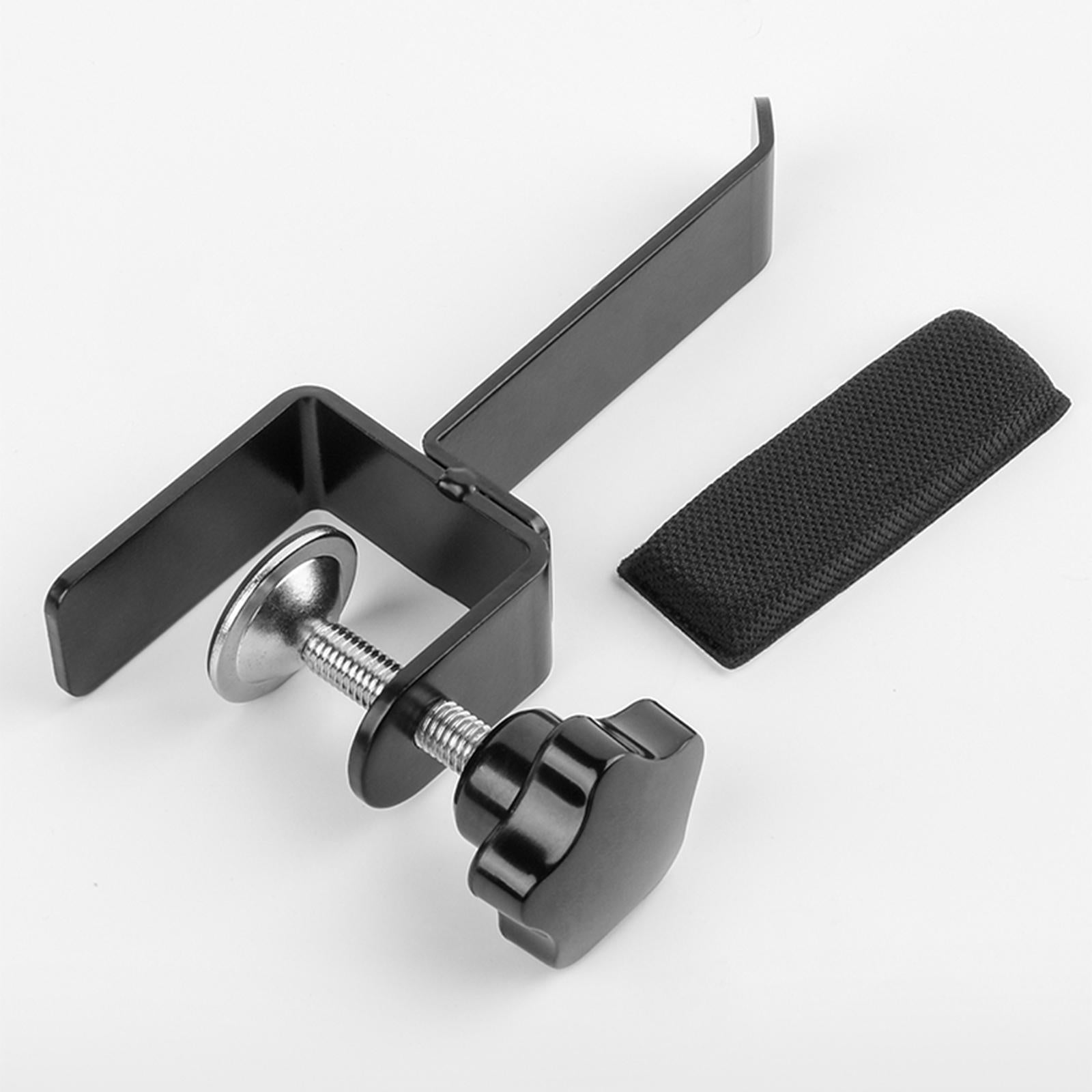 Under Desk Headset Stand with Adjustable Screw Save Space for Office Desktop without Pad