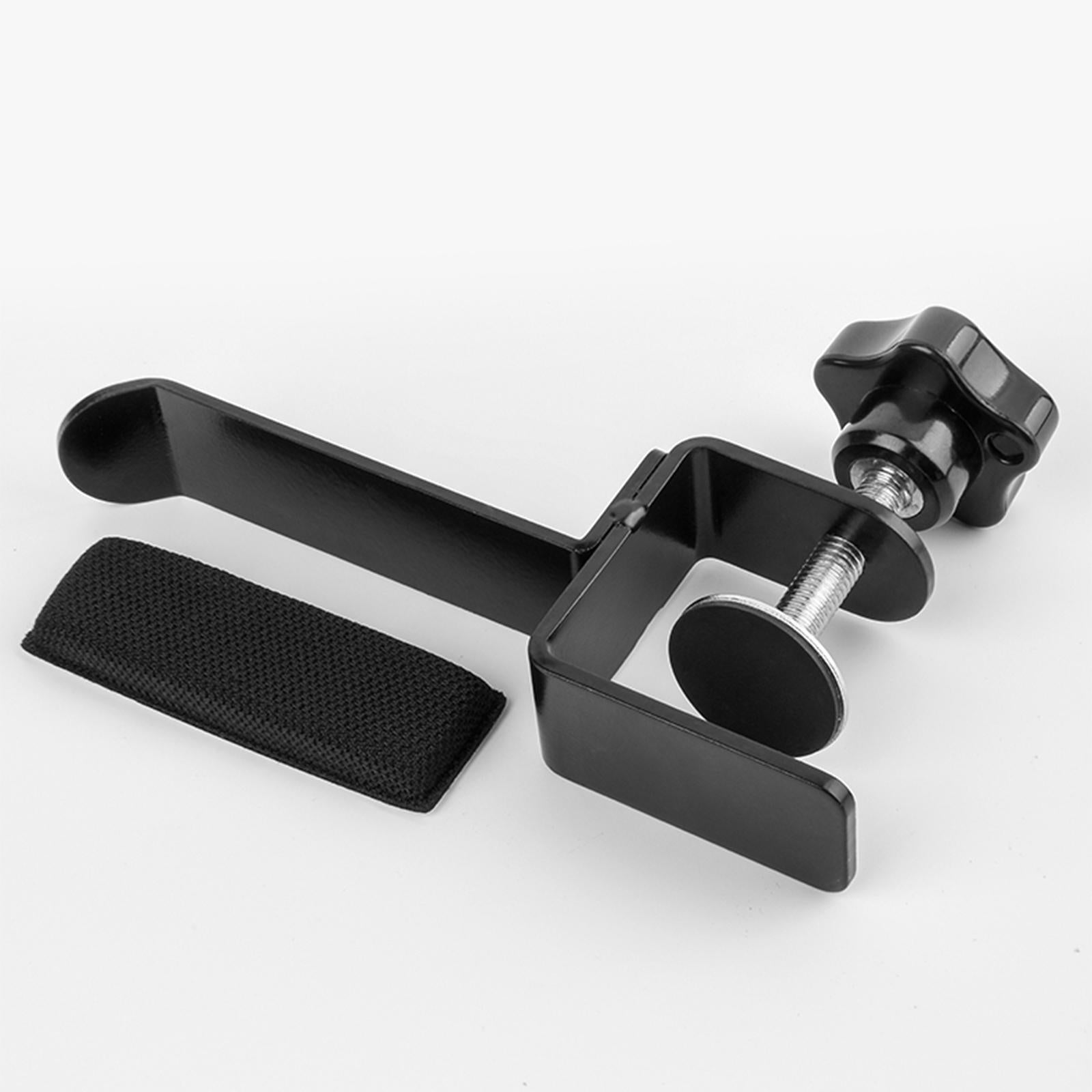 Under Desk Headset Stand with Adjustable Screw Save Space for Office Desktop without Pad