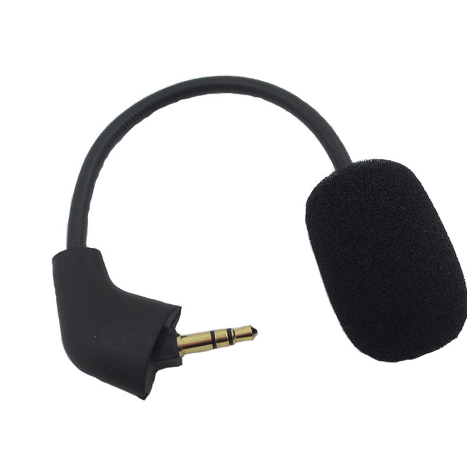 Game Mic Replacement Detachable Bendable 6.69inch Length for Hyperx Cloud II