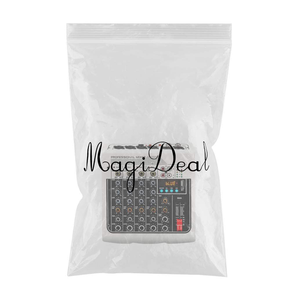 Audio Mixer 6-Channel Stereo Computer PC Input MP3 for Recording Webcast