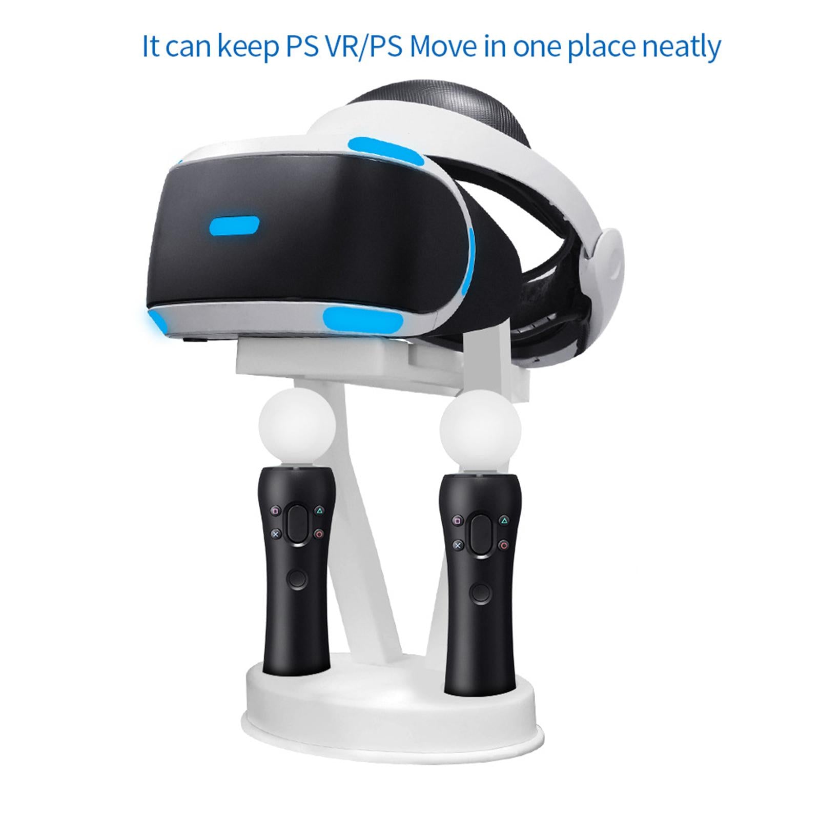 VR Headset Hanging Holder Bracket for Oculuss Quest 2/PS VR Headset White