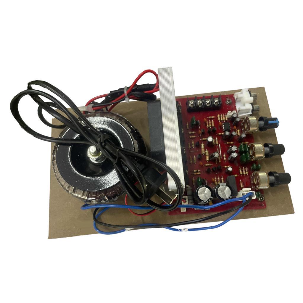 DIY 220V/200W Audio Power Amplifier Bluetooth HIFI Speaker USB for FM Home