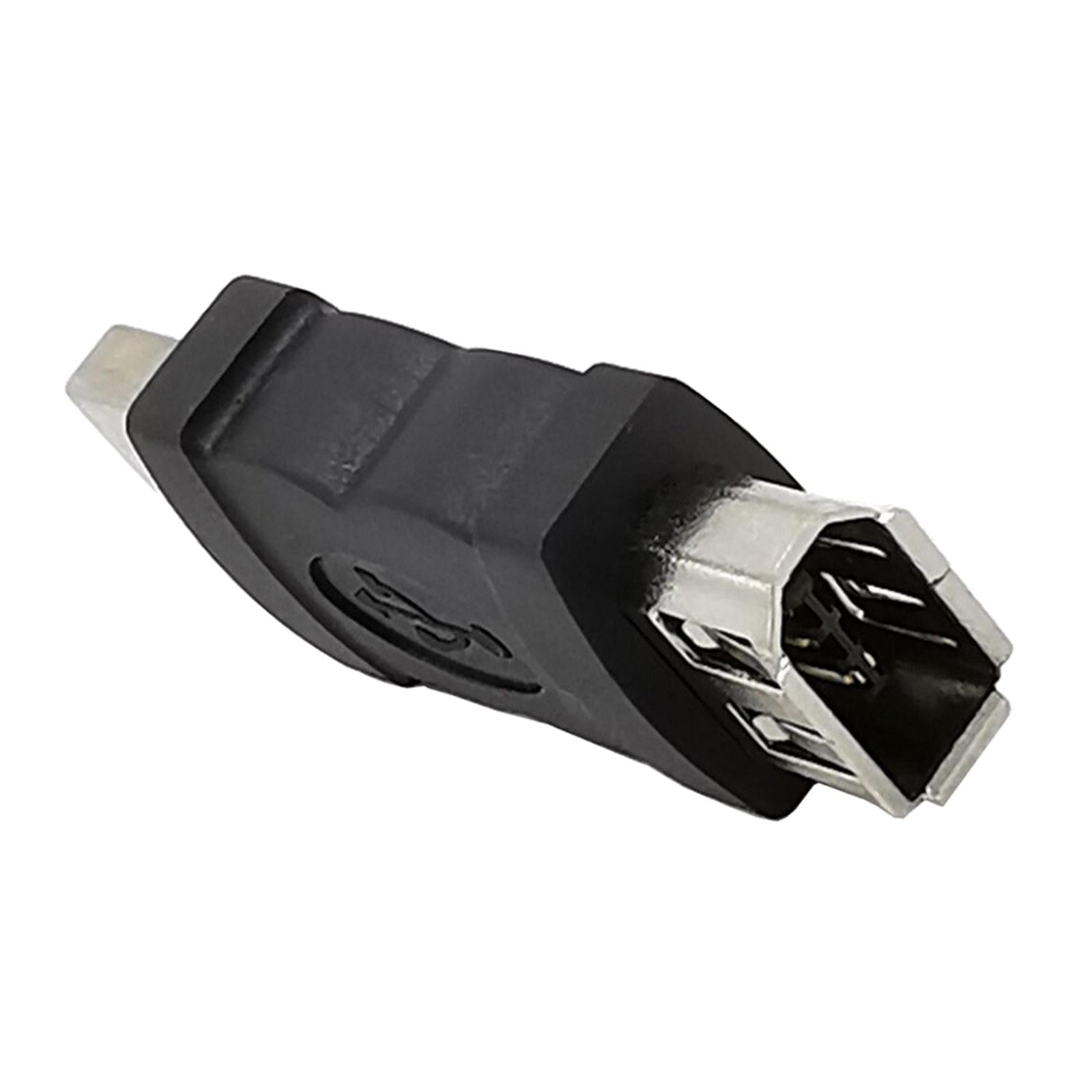 Firewire IEEE 1394 6 Pin Female to USB Male Adaptor for Digital Camera