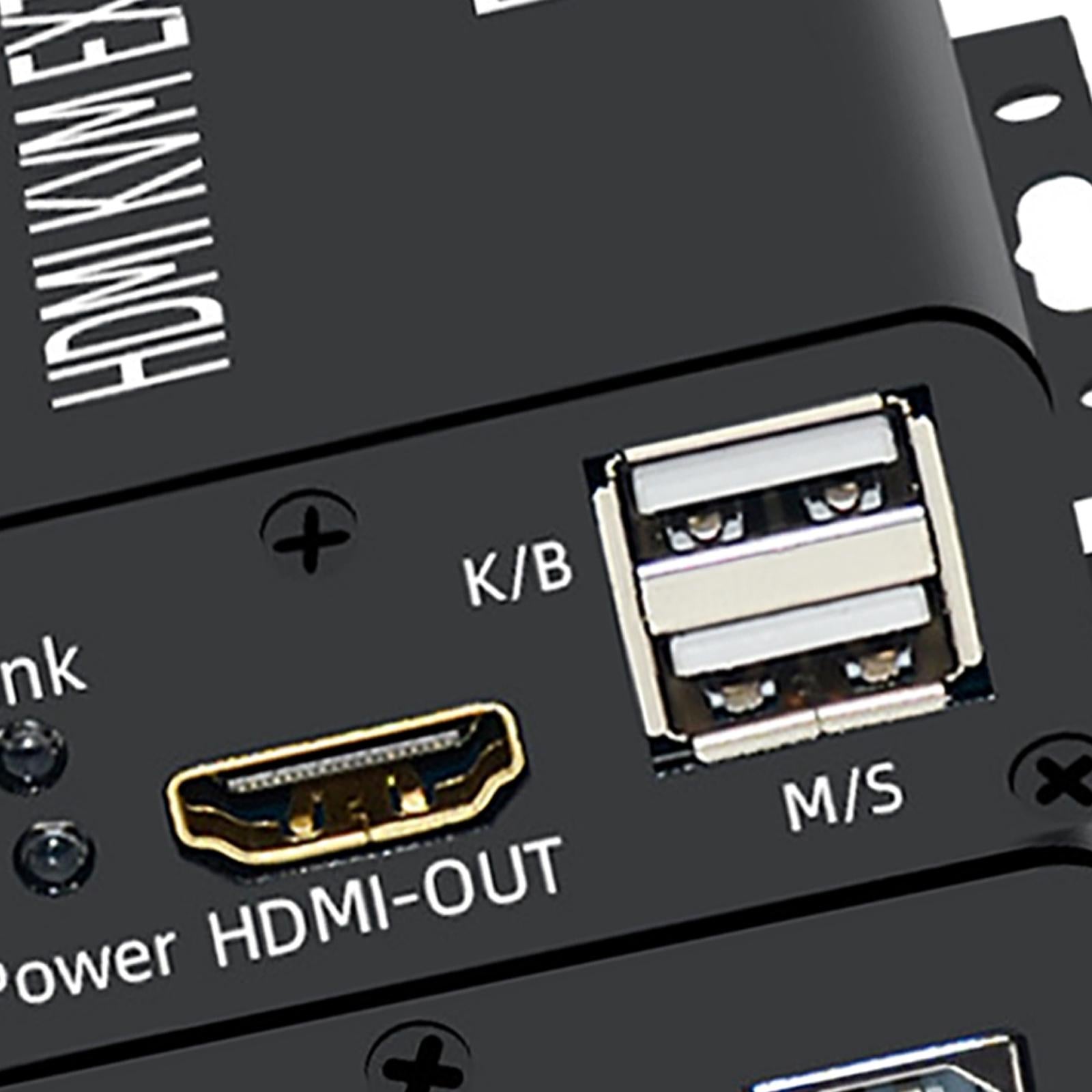 HDMI KVM Extender 60M Transmitter Receiver Plug Type UK