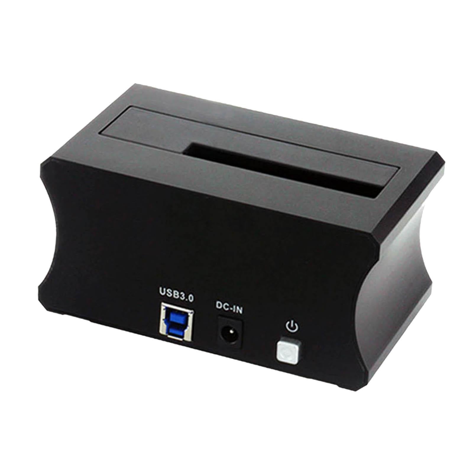 USB 3.0 to SATA Hard Drive Docking Station Aluminum for 2.5 3.5in HDD SSD US