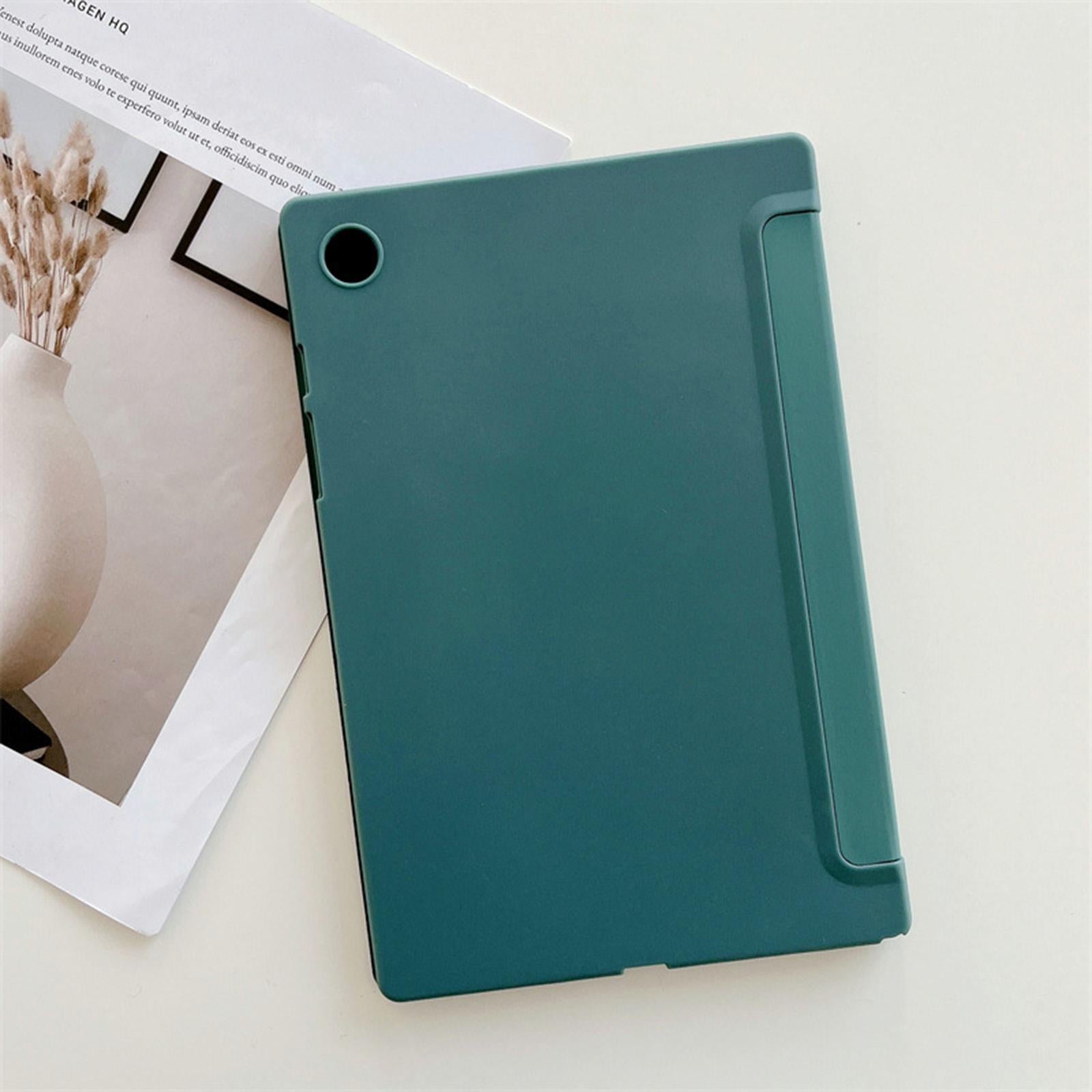 Ultrathin Lightweight Tablet Case Hard Back Shell for Samsung Galaxy Tab A8 Dark Green