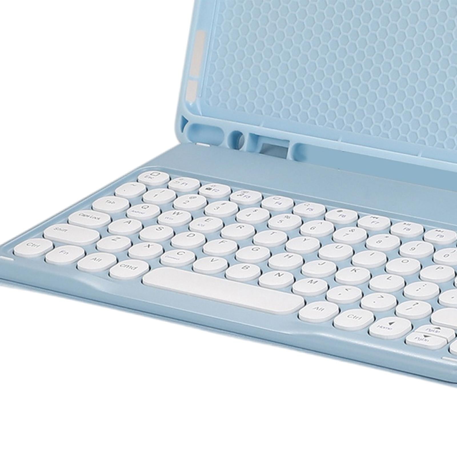 Case Wireless Keyboard Mouse for Galaxy Tab S6 Lite 10.4 Non Slip Blue