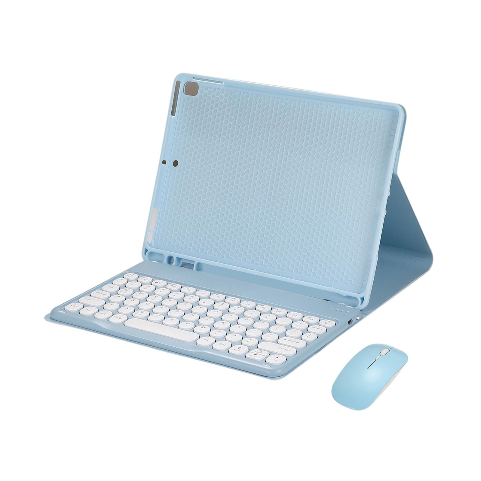 Case Wireless Keyboard Mouse for Galaxy Tab S6 Lite 10.4 Non Slip Blue