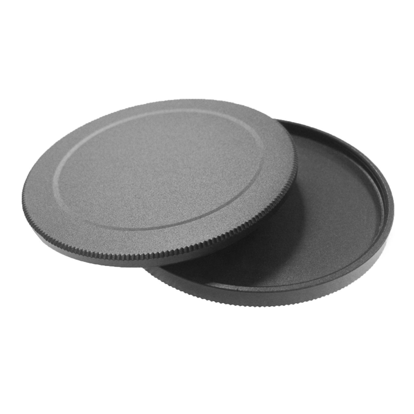 2x Metal Round Screw in Lens Filter Stack Caps Metal Protector Case 46mm