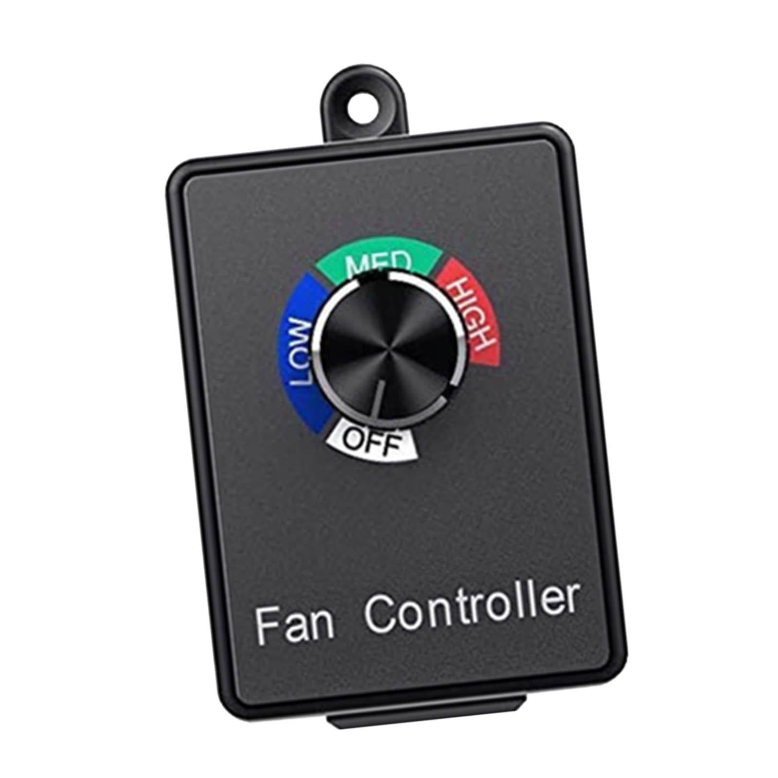 Variable Speed Controller for Inline Duct Exhaust Fan Ventilation Fans
