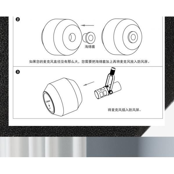 Microphone Foam Screen Studio Accessories Filter for Office Home Desktop