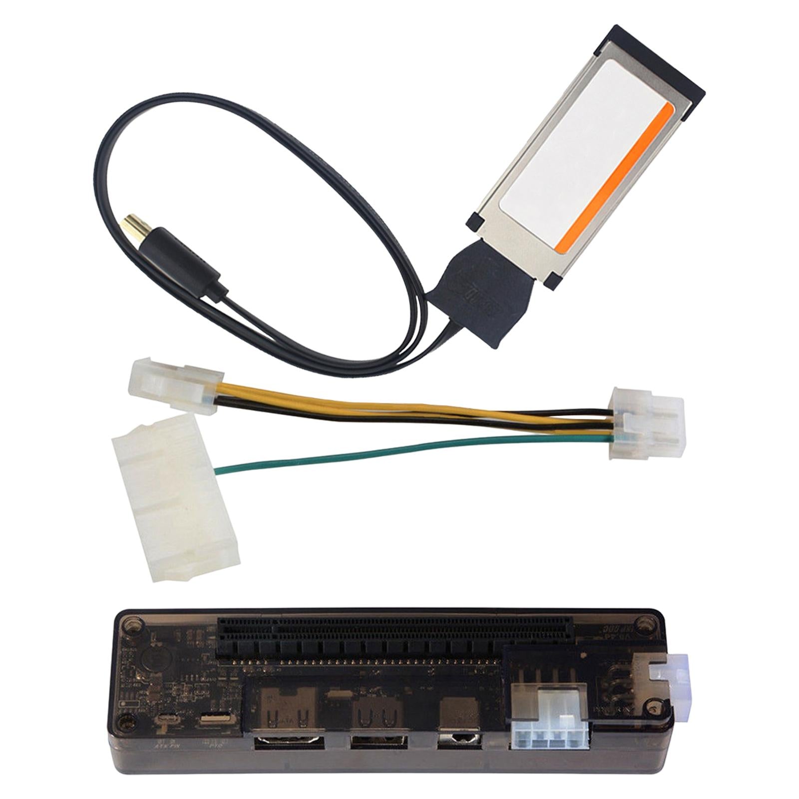 EXP Gdc Independent Video Card Dock Pci-E x16 Extended 12V DC for Notebook Expresscard