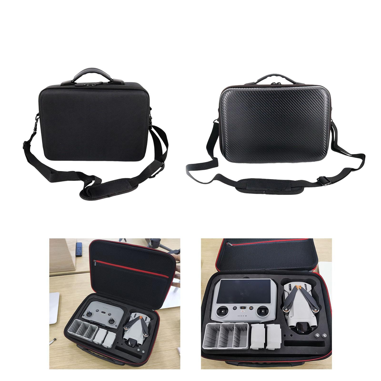 Carry Case Lightweight EVA Inner Strap Body Storage for DJI Mini 3 Pro Drone Nylon