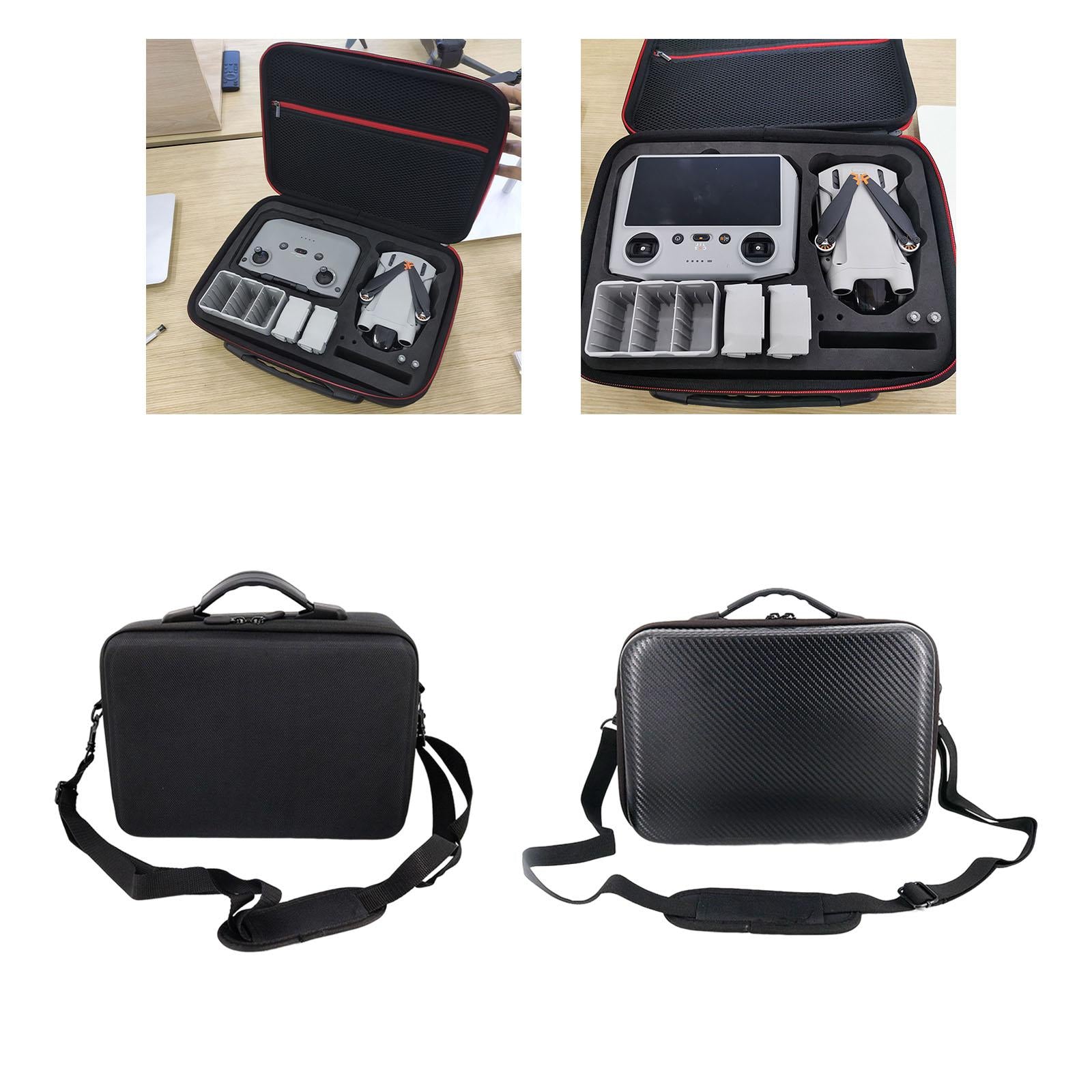 Carry Case Lightweight EVA Inner Strap Body Storage for DJI Mini 3 Pro Drone Nylon