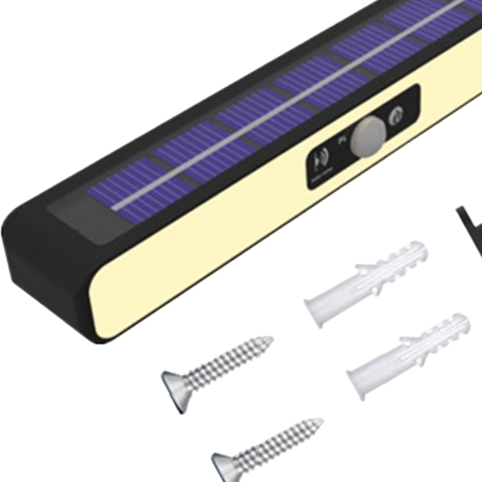 38Pcs LED Solar Light Wireless Motion Sensor Bright for Garden Yard Walkway Warm White