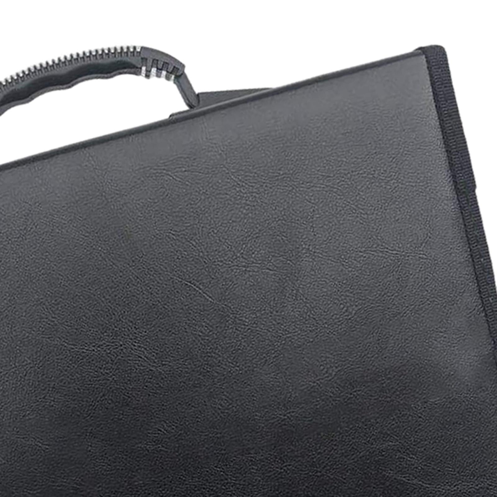 CD Case Black Wallet Protective Book Shell Games Disc  400PCS Pu Leather