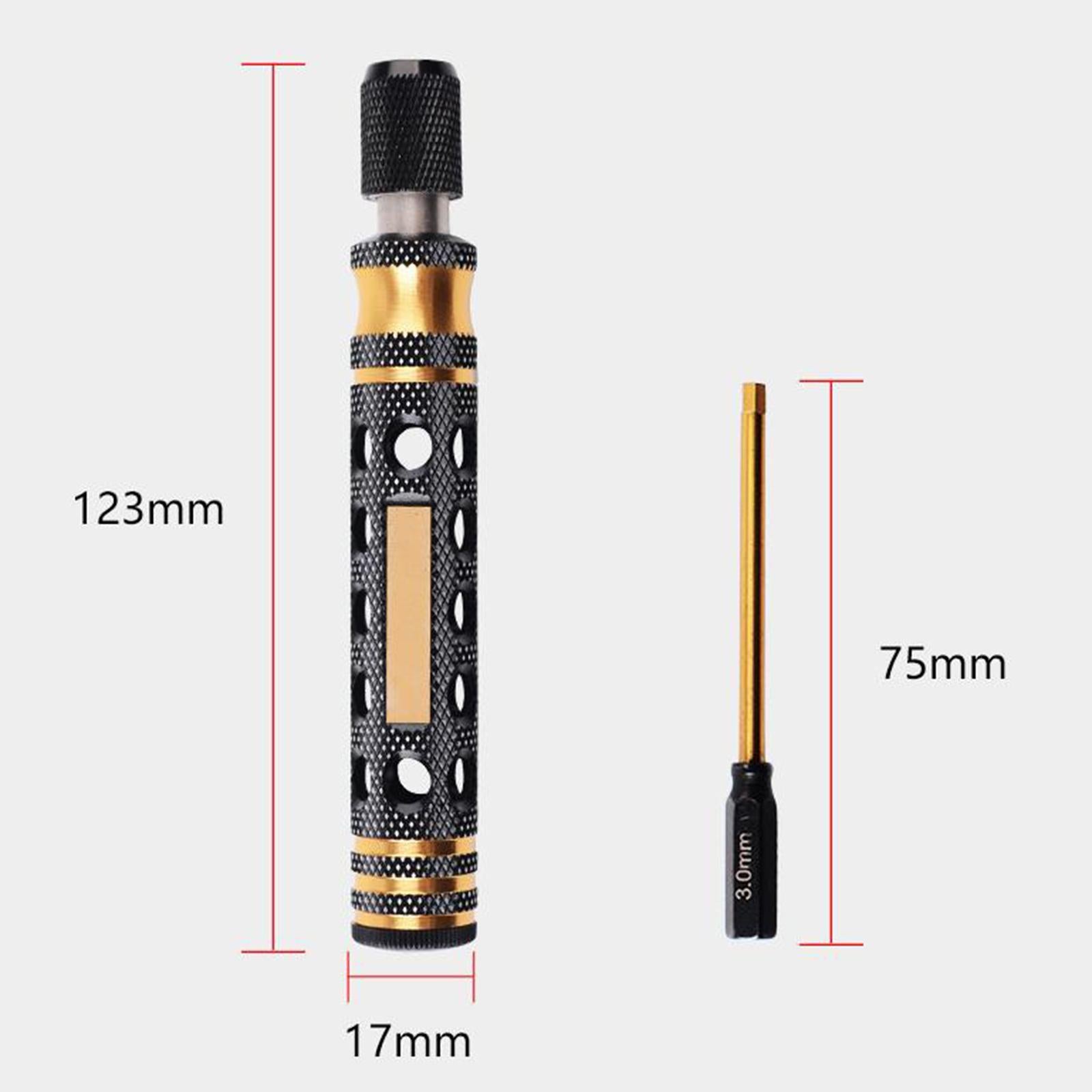 Hexagon Screwdrivers 1.5/2.0/2.5/3.0mm for RC toys Remote Control