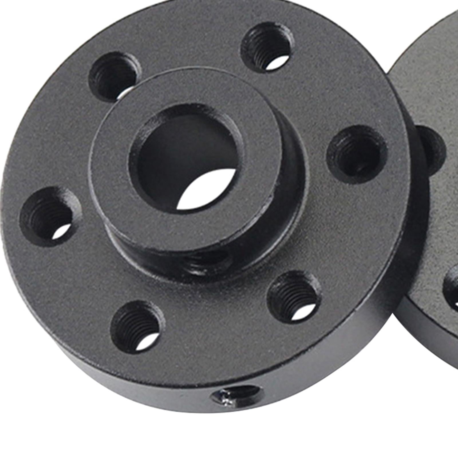 2Pcs Rigid Flange Shaft Coupling 6mm High Hardness for DIY Handmade Model