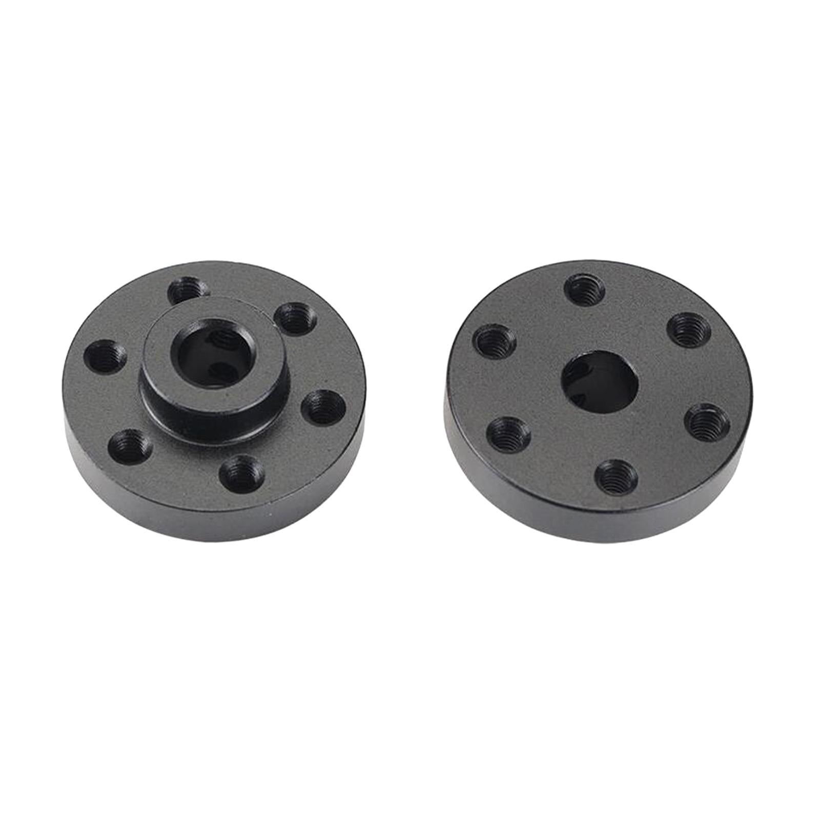 2Pcs Rigid Flange Shaft Coupling 6mm High Hardness for DIY Handmade Model